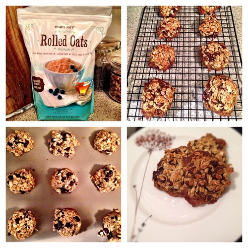 Gluten Free Oatmeal Chocolate Chip Cookies