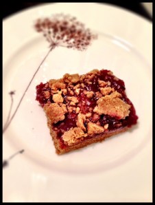 Raspberry Crumble Bars
