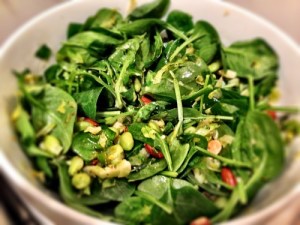 Lucky Green Salad