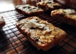GF Flourless Coconut Banana Chocolate Chip Bread