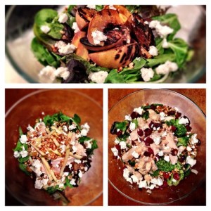 One Dressing... Three Salads