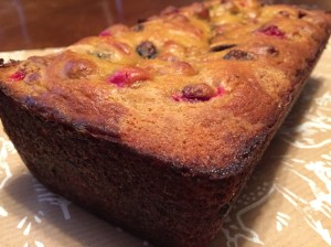 Paleo Orange Cranberry Chocolate-Chip Loaf