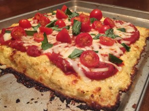 Cauliflower Pizza Crust