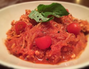 Traditional Marinara Turkey Spaghetti Squash