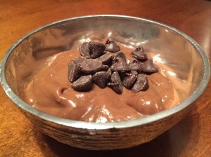 Paleo Chocolate (Banana, Avocado) Pudding