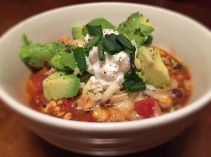 Sweet Potato Turkey Chili 