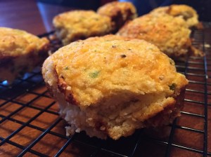 Cauliflower Jalapeño Cheddar Biscuits 