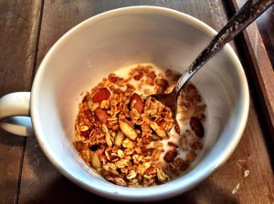 GF and Vegan Pumpkin Maple Granola