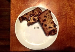 Dark Chocolate Chip Paleo Zucchini Bread